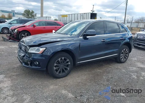 2016 Audi Q5 2.0T Premium из США, поврежденный, VIN WA1L2AFP9GA148146